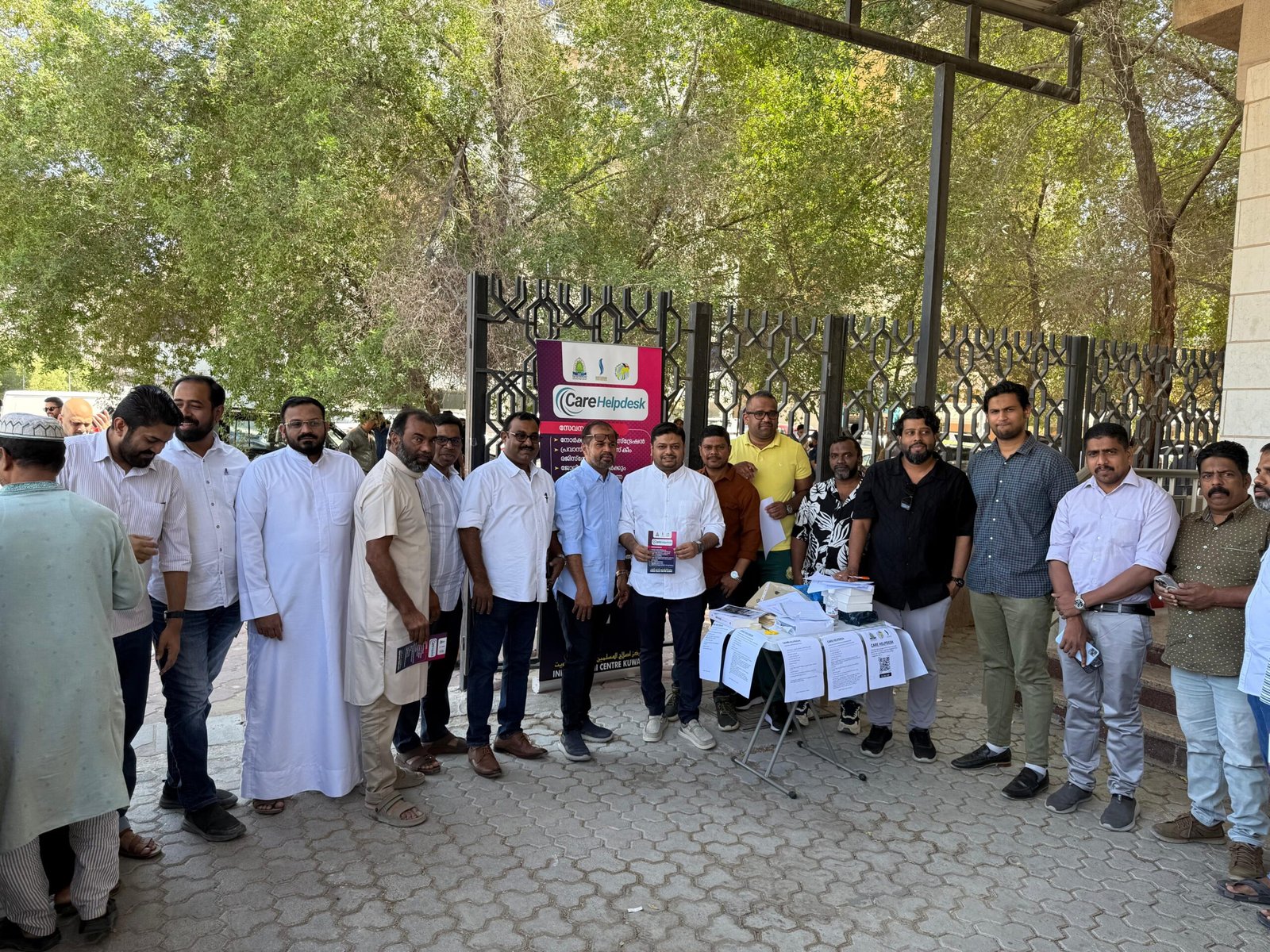 കെയർ ഹെൽപ്പ് ടെസ്ക് – ഐ.ഐ.സി സാൽമിയ പള്ളിയിൽ തുടക്കം കുറിച്ചു